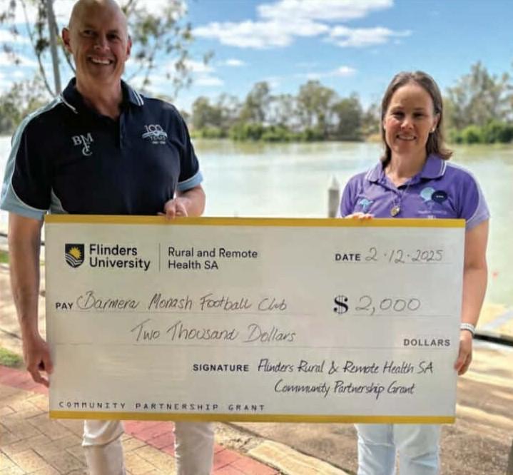 Barmera Monash Football Club members participating in the Tackle Your Feelings workshop